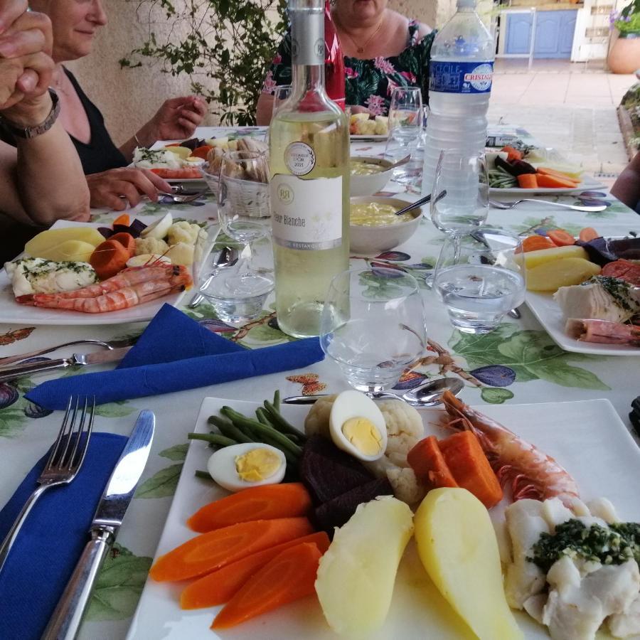 Chambre Et Table D'Hotes Villa Pomponette Nans-les-Pins Exteriér fotografie